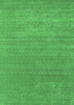 Abstract Emerald Green Contemporary Rug, con2458emgrn