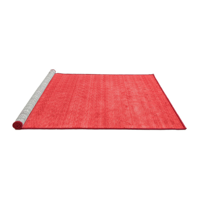 Contemporary Red Washable Rugs