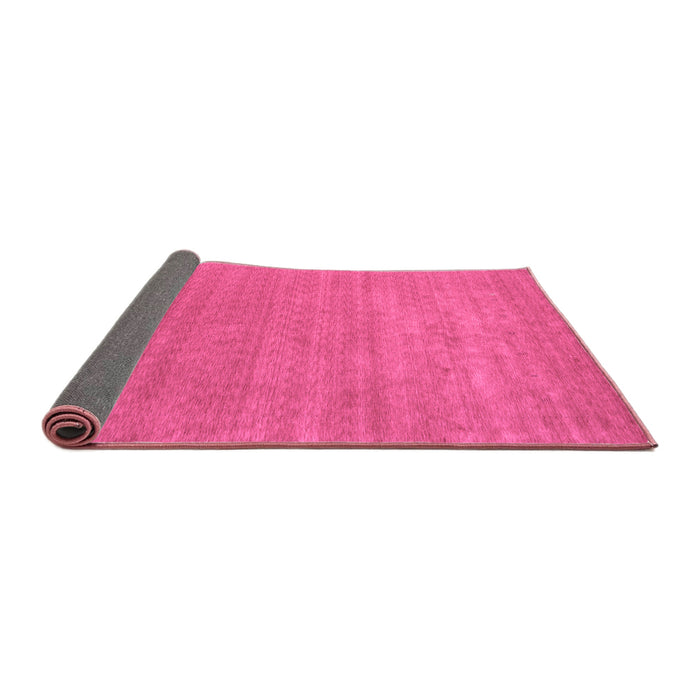 Sideview of Abstract Purple Contemporary Rug, con2458pur