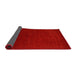 Thickness of Contemporary Neon Red Modern Rug, con2459