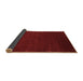 Sideview of Abstract Brown Contemporary Rug, con2459brn