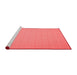 Contemporary Red Washable Rugs