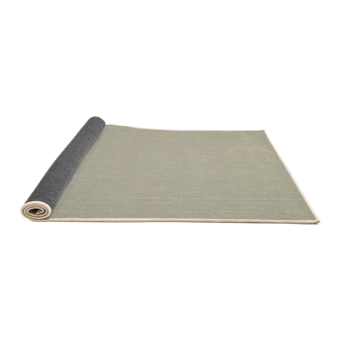 Thickness of Contemporary Sage Green Solid Rug, con246
