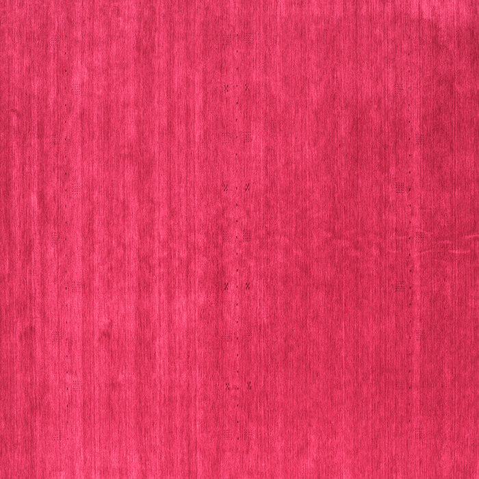 Square Machine Washable Abstract Pink Contemporary Rug, wshcon2460pnk