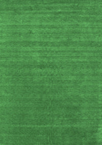 Abstract Emerald Green Contemporary Rug, con2460emgrn