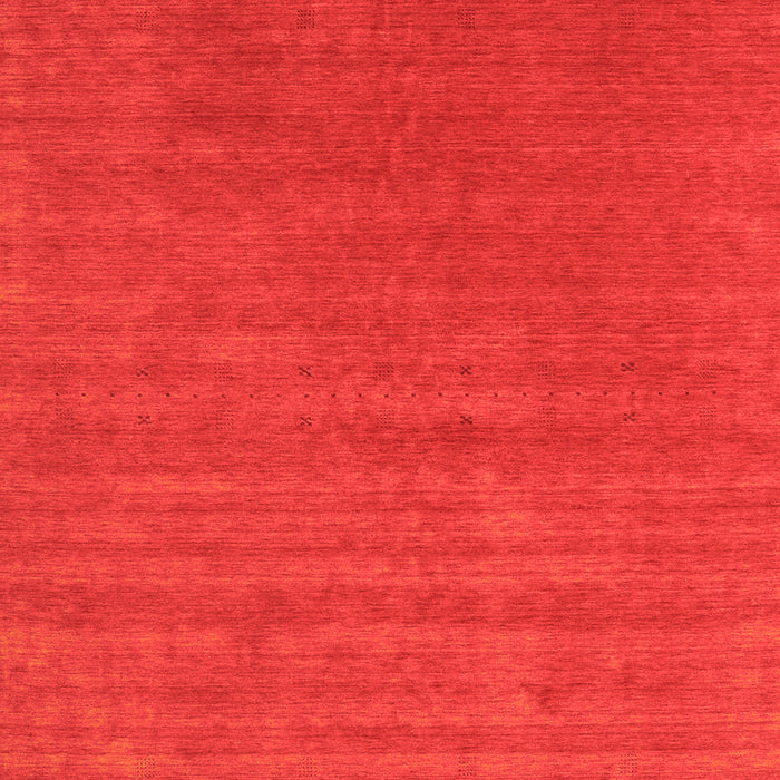 Abstract Orange Contemporary Rug, con2460org