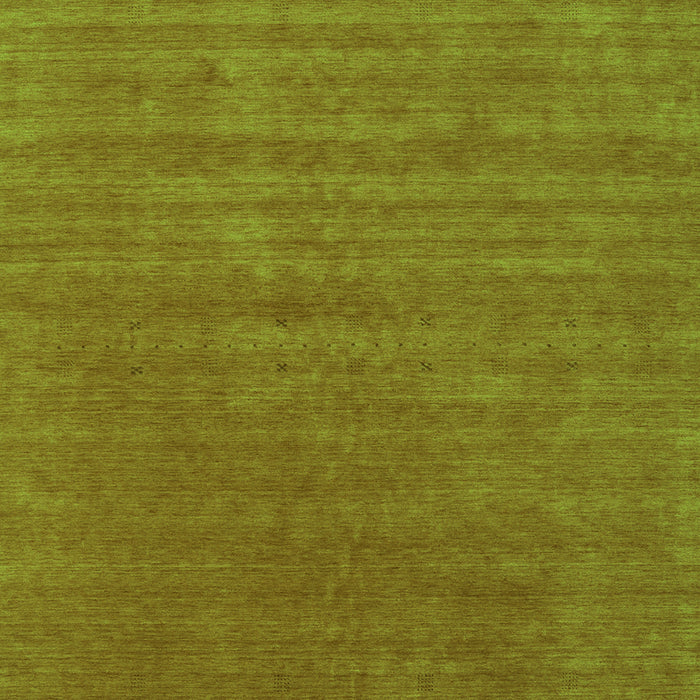 Serging Thickness of Machine Washable Abstract Green Contemporary Area Rugs, wshcon2460grn