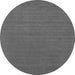 Square Abstract Gray Contemporary Rug, con2460gry