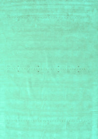 Solid Turquoise Modern Rug, con2461turq