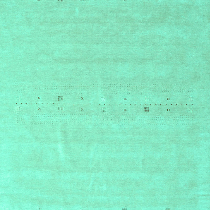 Machine Washable Solid Turquoise Modern Area Rugs, wshcon2461turq