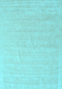 Solid Light Blue Modern Rug, con2461lblu