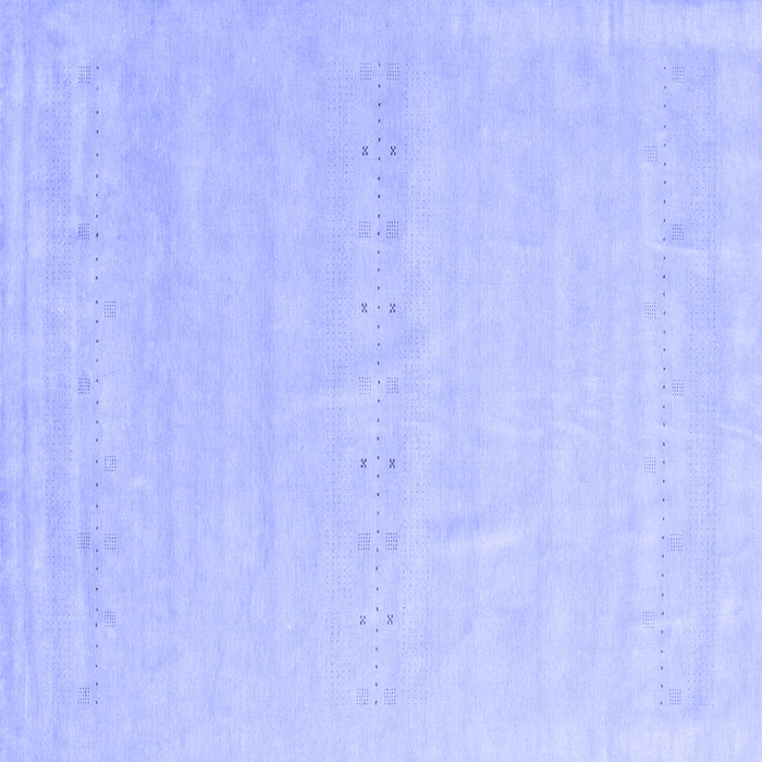 Square Solid Blue Modern Rug, con2461blu