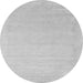 Machine Washable Solid Gray Modern Rug, wshcon2462gry