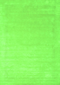 Solid Green Modern Rug, con2462grn