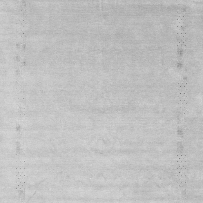 Serging Thickness of Machine Washable Solid Gray Modern Rug, wshcon2462gry