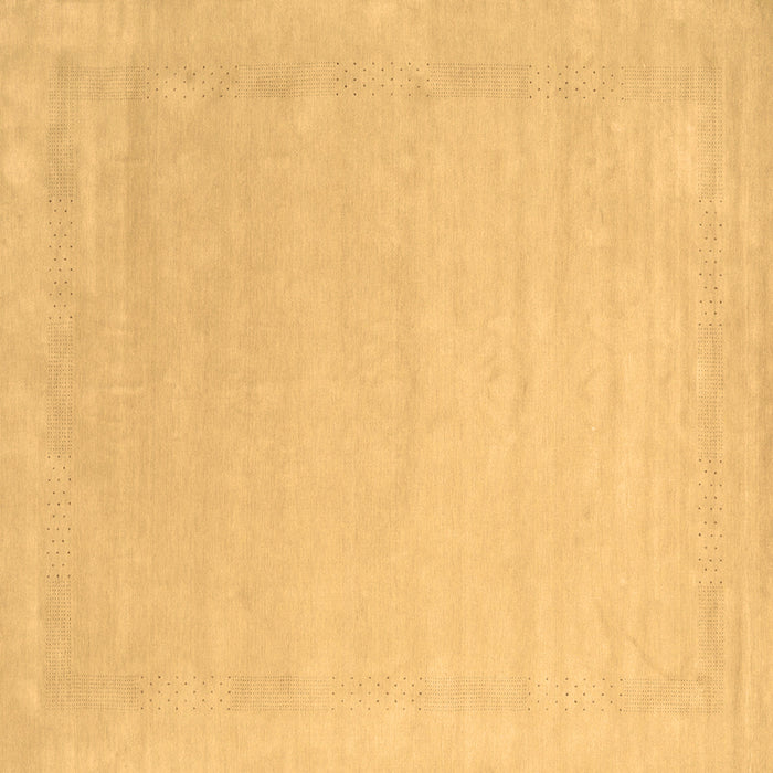 Square Machine Washable Solid Brown Modern Rug, wshcon2462brn