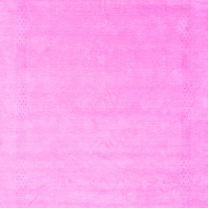 Machine Washable Solid Pink Modern Rug, wshcon2462pnk