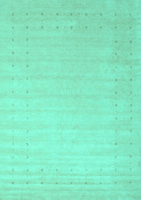 Solid Turquoise Modern Rug, con2463turq