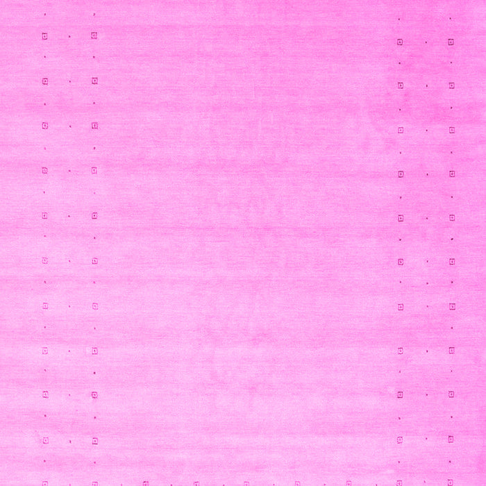 Machine Washable Solid Pink Modern Rug, wshcon2463pnk