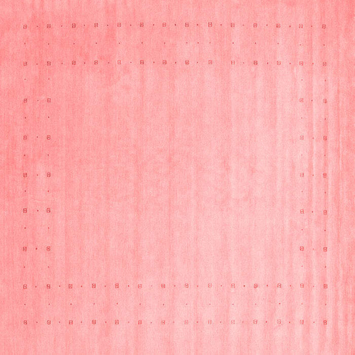 Machine Washable Solid Red Modern Rug, wshcon2463red