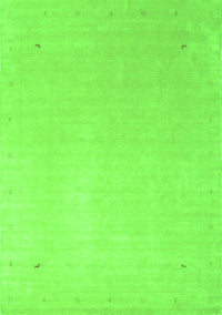 Solid Green Modern Rug, con2464grn