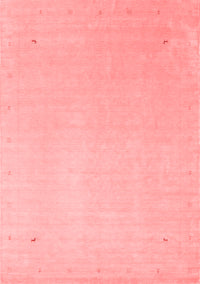 Solid Red Modern Rug, con2464red