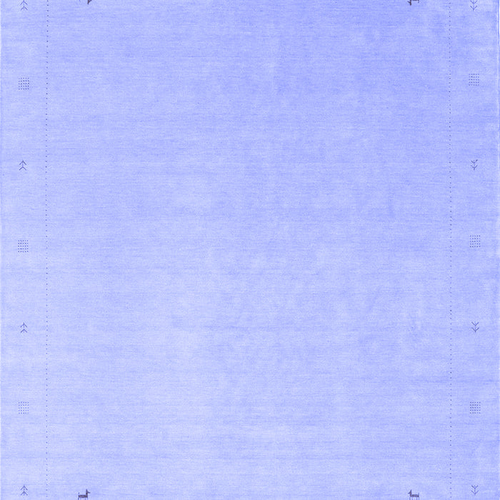 Solid Blue Modern Rug, con2464blu