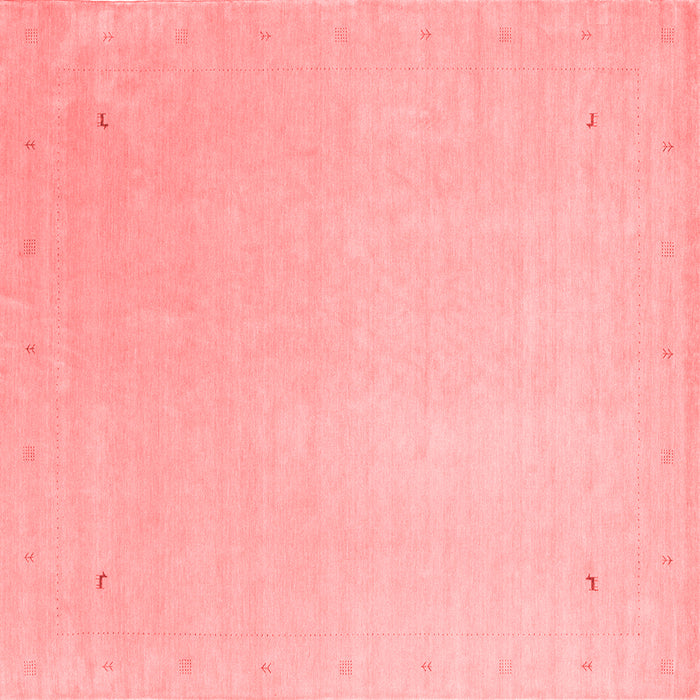 Solid Red Modern Rug, con2464red