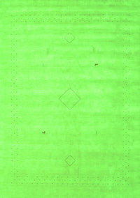 Solid Green Modern Rug, con2465grn