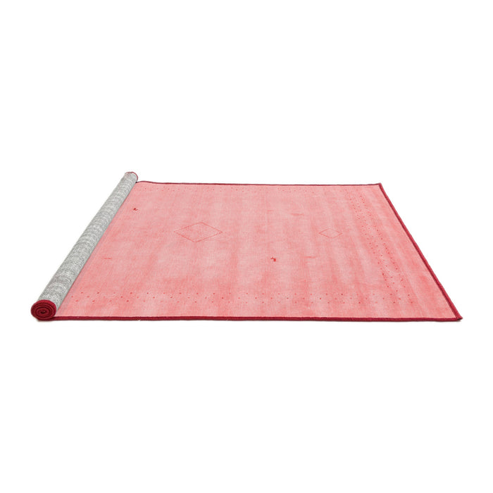 Modern Red Washable Rugs
