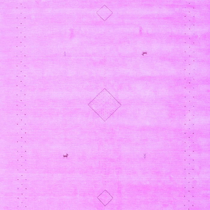 Machine Washable Solid Purple Modern Area Rugs, wshcon2465pur