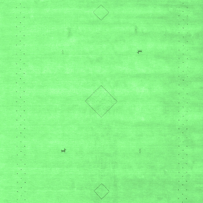 Solid Emerald Green Modern Rug, con2465emgrn