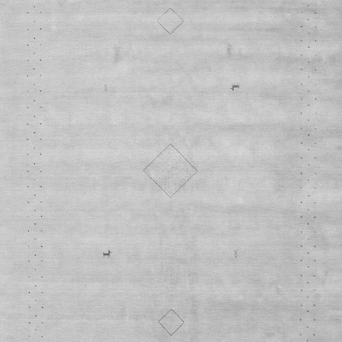 Solid Gray Modern Rug, con2465gry