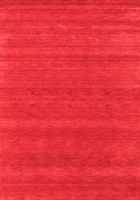 Abstract Red Contemporary Rug, con2466red