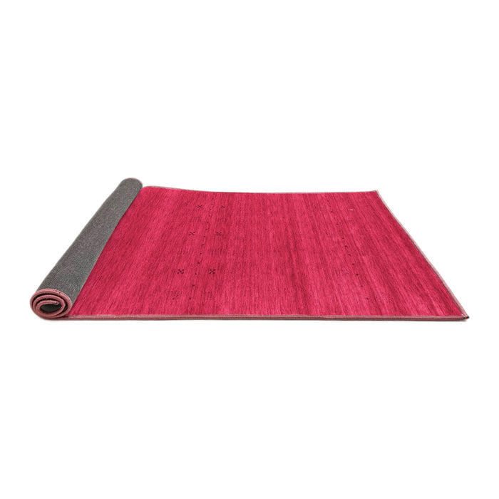 Sideview of Abstract Pink Contemporary Rug, con2466pnk