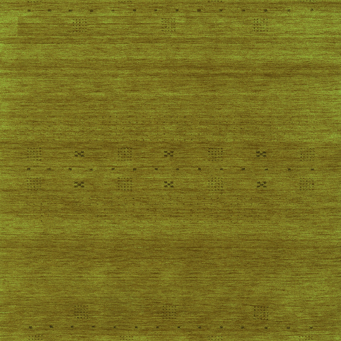 Serging Thickness of Machine Washable Abstract Green Contemporary Area Rugs, wshcon2466grn