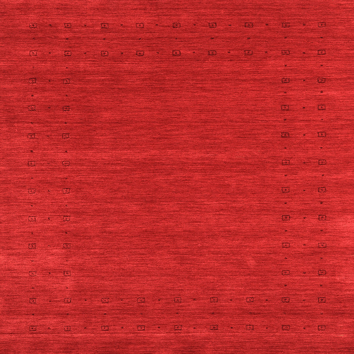 Serging Thickness of Abstract Orange Contemporary Rug, con2467org