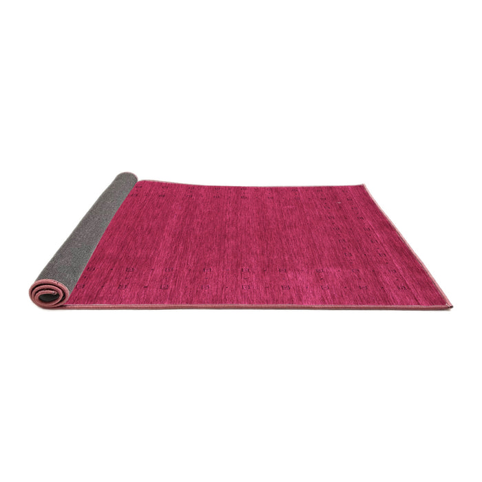 Sideview of Abstract Purple Contemporary Rug, con2467pur