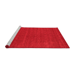 Contemporary Red Washable Rugs