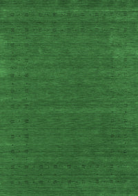 Abstract Emerald Green Contemporary Rug, con2467emgrn