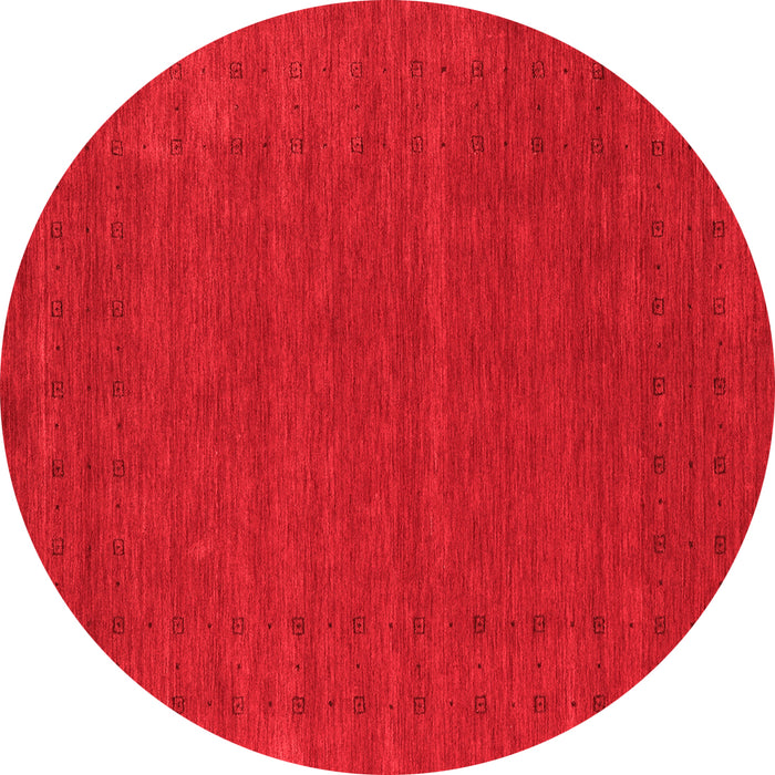 Machine Washable Abstract Red Contemporary Rug, wshcon2467red