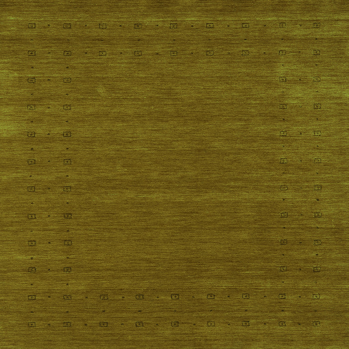 Round Machine Washable Abstract Green Contemporary Area Rugs, wshcon2467grn