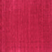 Square Abstract Pink Contemporary Rug, con2467pnk