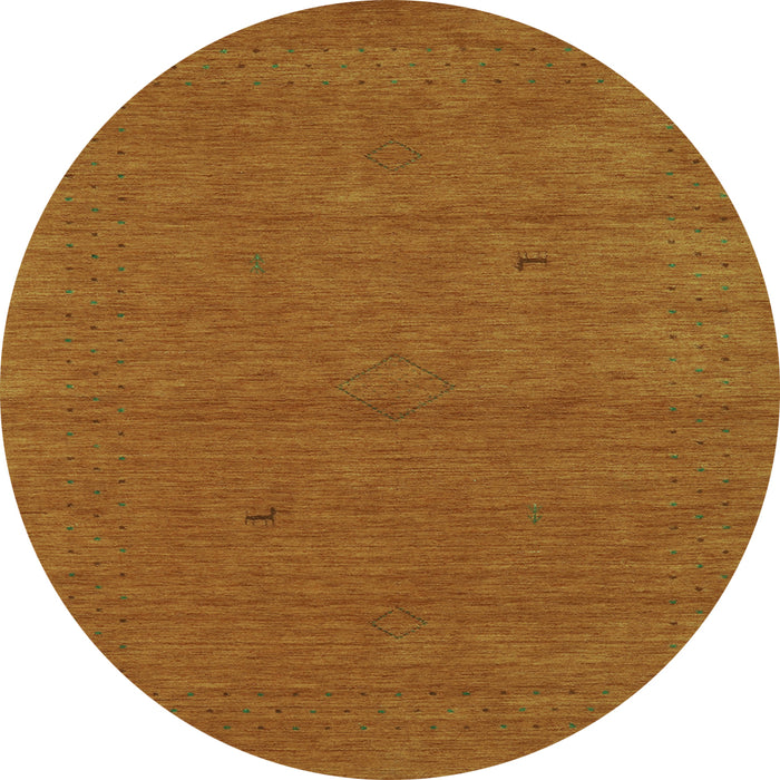 Round Machine Washable Abstract Light Blue Contemporary Rug, wshcon2468lblu