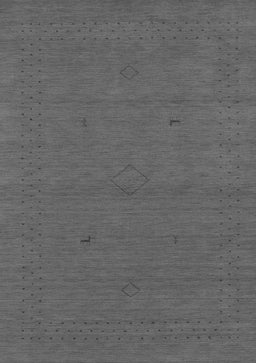 Abstract Gray Contemporary Rug, con2468gry