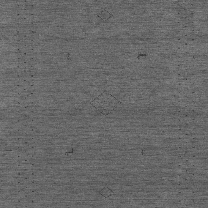 Abstract Gray Contemporary Rug, con2468gry