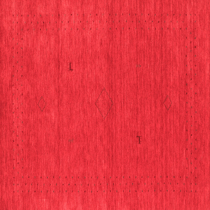 Machine Washable Abstract Red Contemporary Rug, wshcon2468red