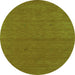 Machine Washable Abstract Green Contemporary Area Rugs, wshcon2468grn