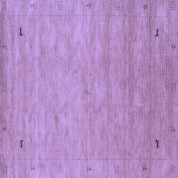 Square Abstract Blue Contemporary Rug, con2469blu