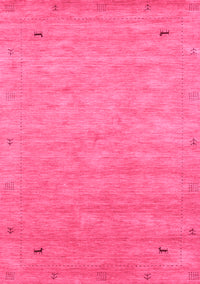 Abstract Pink Contemporary Rug, con2469pnk